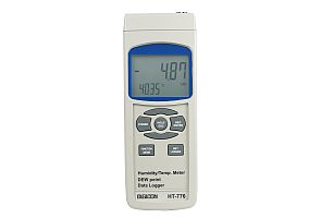 มิเตอร์วัดอุณหภูมิและความชื้น Thermometer And Humidity Meter รุ่น HT-776